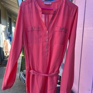 Calvin Klein Coral Blouse